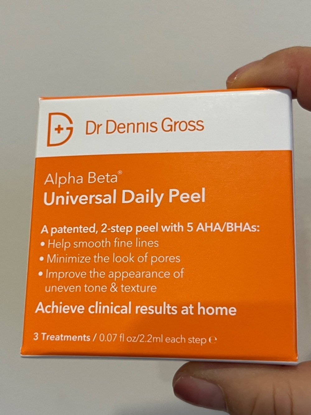 Dr Dennis Gross Alpha Beta Universal Daily Peel - 3 treatments New in Box! GWP